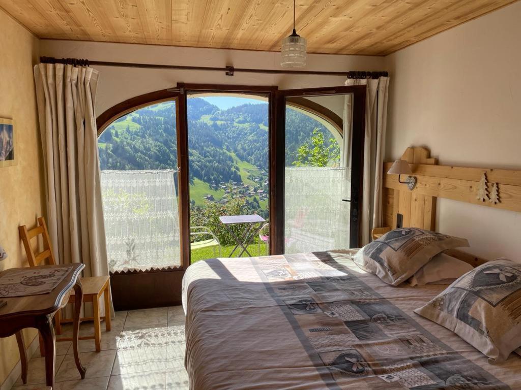 Chambre D'Hotes La Trace La Clusaz Eksteriør bilde