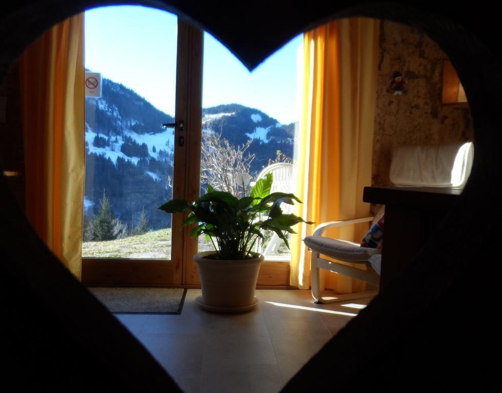 Chambre D'Hotes La Trace La Clusaz Eksteriør bilde