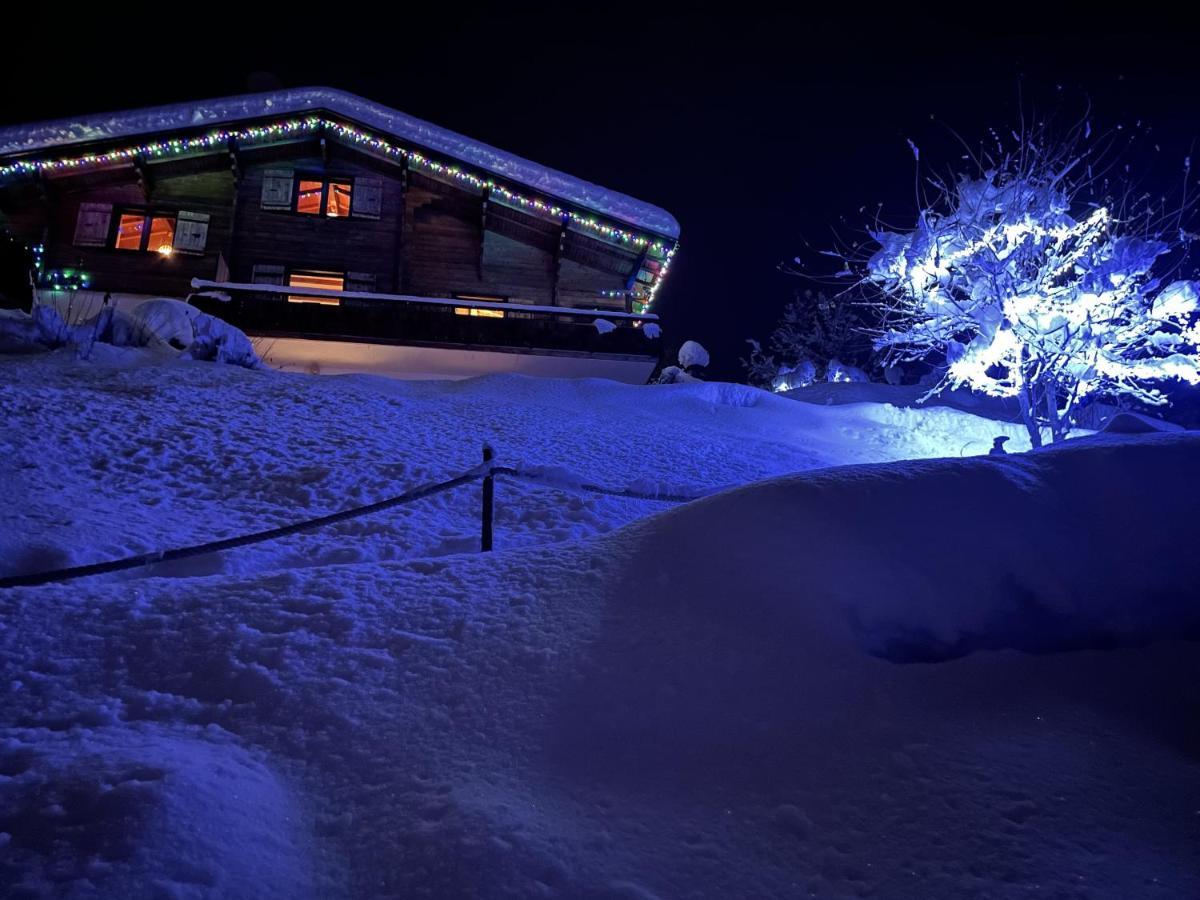 Chambre D'Hotes La Trace La Clusaz Eksteriør bilde