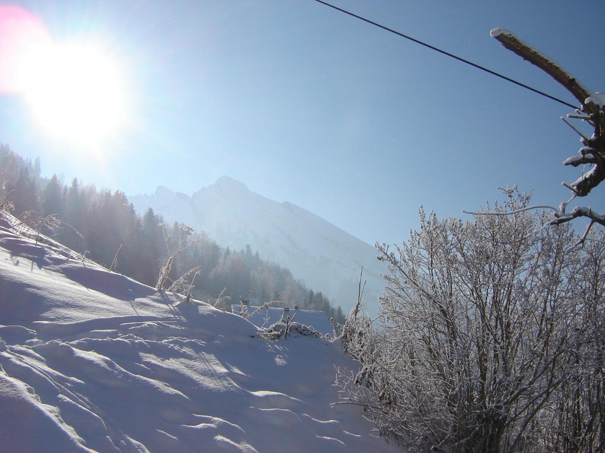 Chambre D'Hotes La Trace La Clusaz Eksteriør bilde
