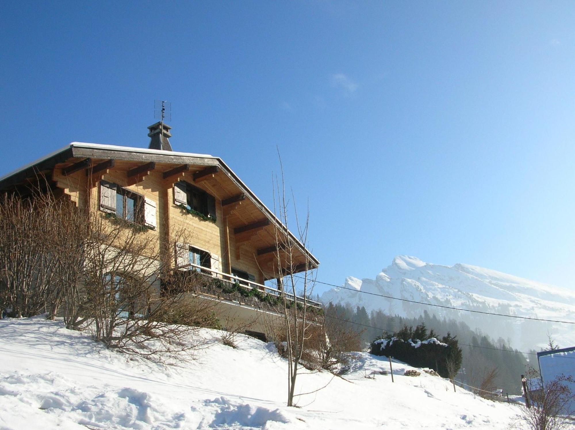 Chambre D'Hotes La Trace La Clusaz Eksteriør bilde