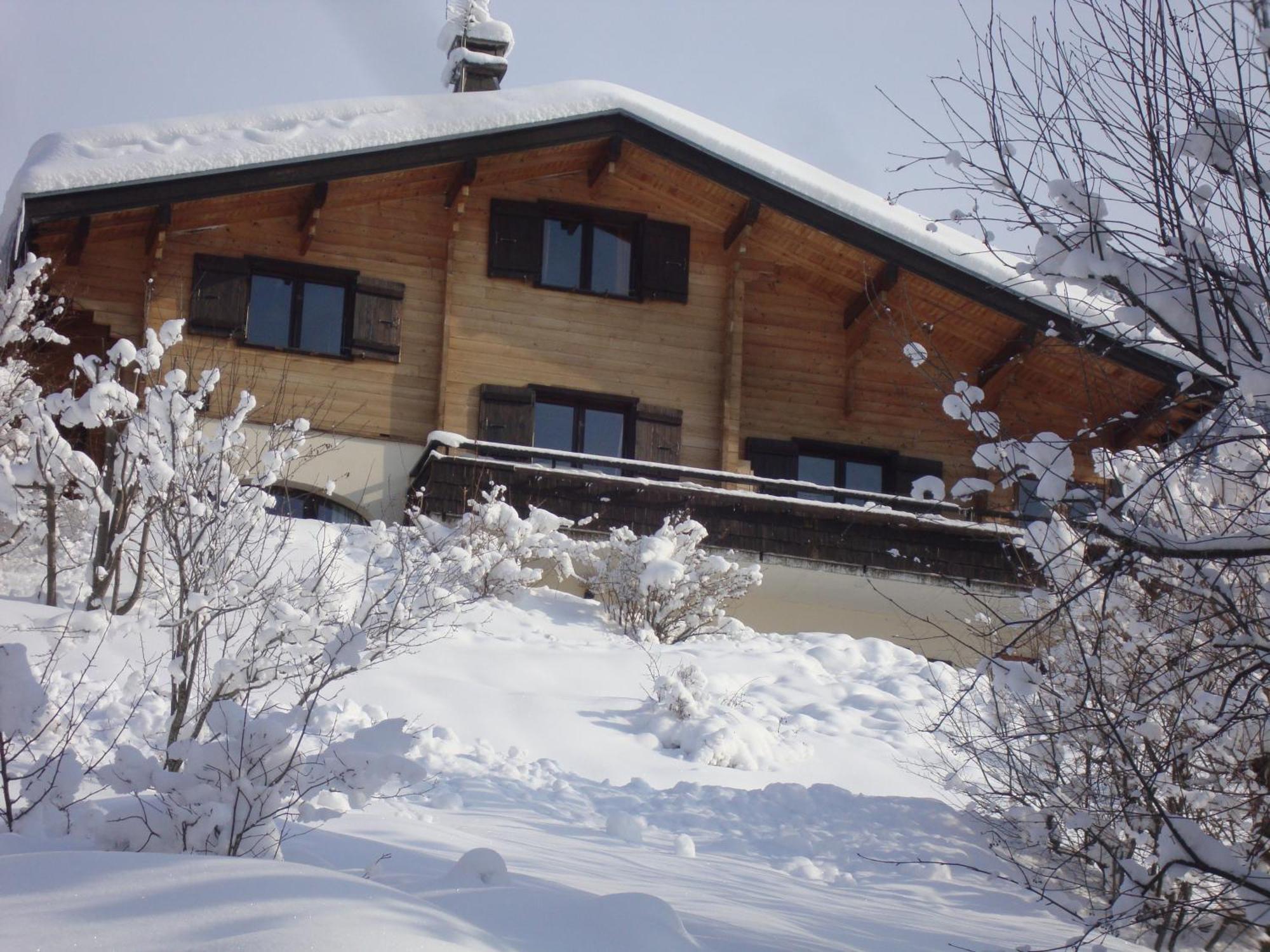 Chambre D'Hotes La Trace La Clusaz Eksteriør bilde